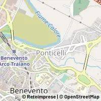 Mapa Benevento
