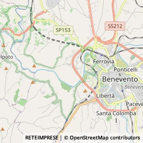 Mappa Benevento