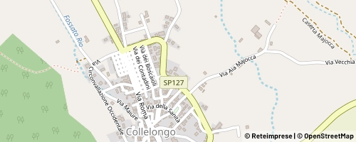 Mappa Collelongo
