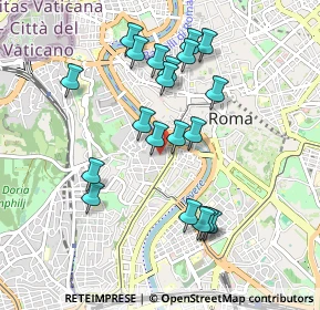 Mappa Via dei Fienaroli, 00153 Roma RM, Italia (0.9435)