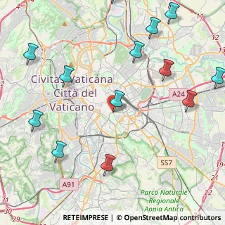 Mappa Viale di Parco del Celio, 00184 Roma RM, Italia (5.98)