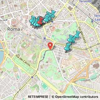 Mappa Viale di Parco del Celio, 00184 Roma RM, Italia (0.573)