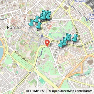 Mappa Viale di Parco del Celio, 00184 Roma RM, Italia (0.5565)
