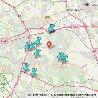 Mappa Via Santa Lucia del Mela, 00132 Roma RM, Italia (3.73364)
