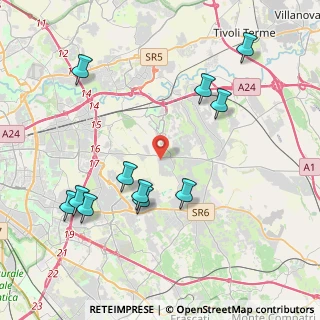 Mappa Via Santa Lucia del Mela, 00132 Roma RM, Italia (4.72455)