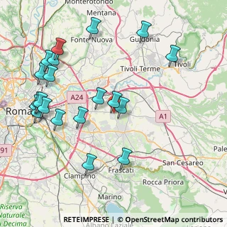 Mappa Via Francavilla Fontana, 00132 Roma RM, Italia (10.052)