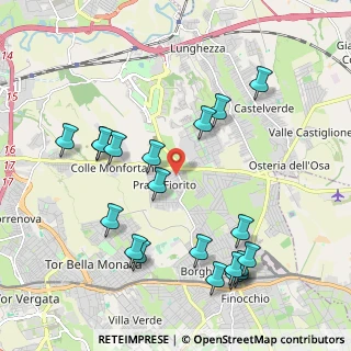 Mappa Via Francavilla Fontana, 00132 Roma RM, Italia (2.417)