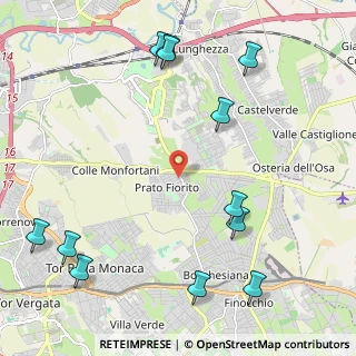 Mappa Via Francavilla Fontana, 00132 Roma RM, Italia (2.98833)