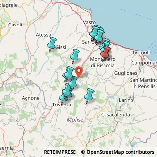 Mappa Montemitro, 86030 Montemitro CB, Italia (13.858)
