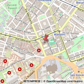 Mappa Viale Manzoni, 1, 00185 Roma, Roma (Lazio)