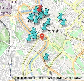 Mappa Piazza in Piscinula, 00153 Roma RM, Italia (0.9355)
