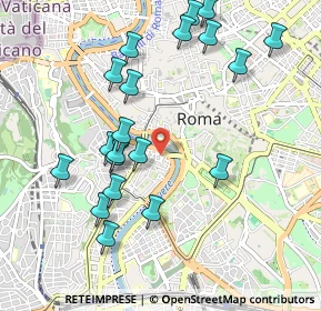 Mappa Piazza in Piscinula, 00153 Roma RM, Italia (1.1085)
