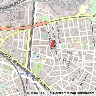 Mappa Via Fanfulla da Lodi, 69, 00176 Roma, Roma (Lazio)