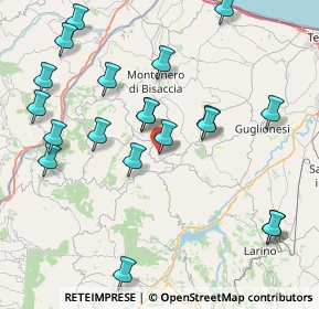 Mappa Via San Rocco, 86037 Palata CB, Italia (9.5725)