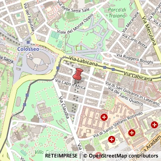 Mappa 26/E, Via Capo D'africa, Roma, RM 00184, 00184 Roma RM, Italia, 00184 Roma, Roma (Lazio)