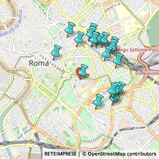 Mappa Via Celimontana, 00184 Roma RM, Italia (1.0245)