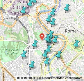 Mappa Via Garibaldi, 00153 Roma RM, Italia (1.0475)