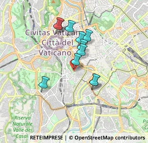 Mappa Via Garibaldi, 00153 Roma RM, Italia (1.48545)