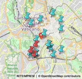 Mappa Via Garibaldi, 00153 Roma RM, Italia (1.7655)