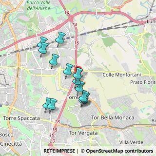 Mappa Via Adelfia, 00133 Roma RM, Italia (1.71231)