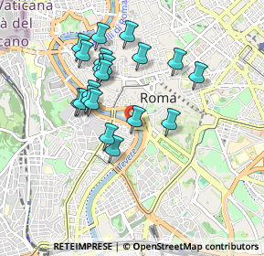 Mappa Piazza Castellani, 00153 Roma RM, Italia (0.874)