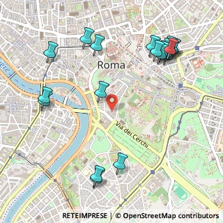 Mappa Via del Velabro, 00186 Roma RM, Italia (0.6945)