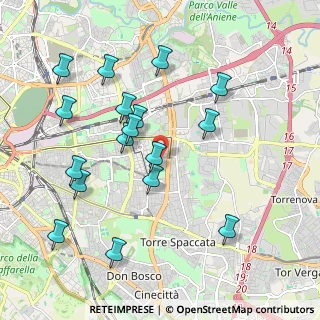Mappa Via dei Ginepri, 00171 Roma RM, Italia (2.19)