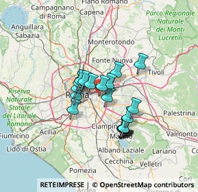 Mappa Via dei Ginepri, 00171 Roma RM, Italia (10.2385)