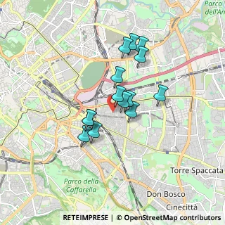 Mappa Via Lanzone da Corte, 00176 Roma RM, Italia (1.40571)