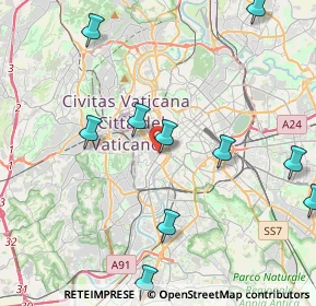 Mappa Via di S. Gallicano, 00153 Roma RM, Italia (5.47909)