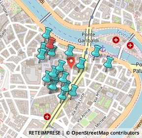 Mappa Via di S. Gallicano, 00153 Roma RM, Italia (0.193)