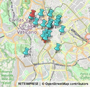 Mappa Via di S. Gallicano, 00153 Roma RM, Italia (1.49)
