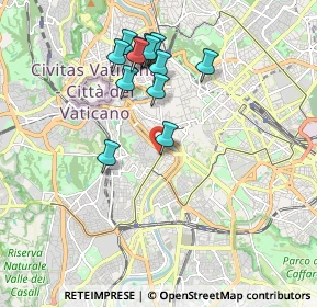 Mappa Via di S. Gallicano, 00153 Roma RM, Italia (1.88)