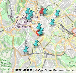 Mappa Via di S. Gallicano, 00153 Roma RM, Italia (1.69417)