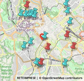 Mappa Via di S. Gallicano, 00153 Roma RM, Italia (2.54)