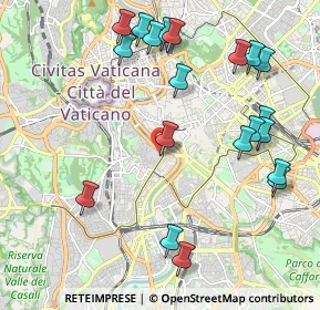 Mappa Via di S. Gallicano, 00153 Roma RM, Italia (2.5255)