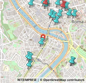 Mappa Via di S. Gallicano, 00153 Roma RM, Italia (0.731)