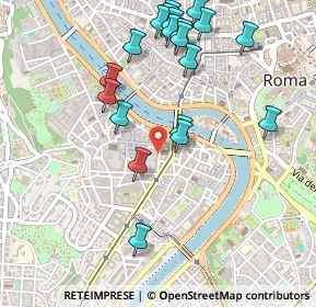Mappa Via di S. Gallicano, 00153 Roma RM, Italia (0.581)