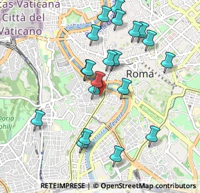 Mappa Via di S. Gallicano, 00153 Roma RM, Italia (1.02)