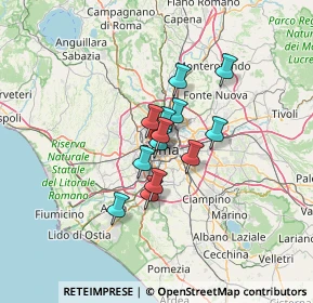 Mappa Via di S. Gallicano, 00153 Roma RM, Italia (8.55692)