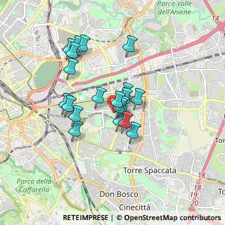 Mappa Via delle Palme, 00172 Roma RM, Italia (1.4695)