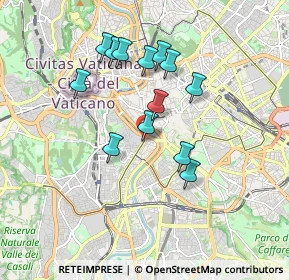 Mappa Via della Lungaretta, 00153 Roma RM, Italia (1.64769)