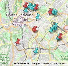 Mappa Via della Lungaretta, 00153 Roma RM, Italia (2.4955)