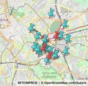 Mappa Via Sebastiano Grandis, 00185 Roma RM, Italia (1.46)