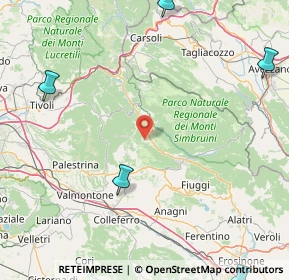 Mappa Contrada Le Morre, 00021 Affile RM, Italia (42.06923)