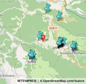 Mappa Contrada Le Morre, 00021 Affile RM, Italia (1.9355)