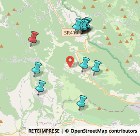 Mappa Contrada Le Morre, 00021 Affile RM, Italia (4.09538)