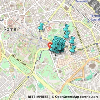 Mappa Piazza del Colosseo, 00100 Roma RM, Italia (0.2375)