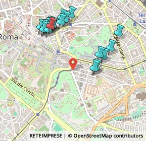 Mappa Piazza del Colosseo, 00100 Roma RM, Italia (0.58)