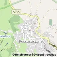 Kaart Pescocostanzo